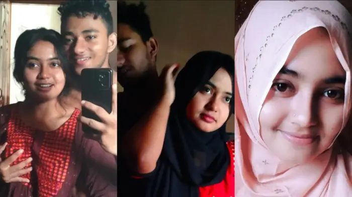 Bhojpuri Beautiful Young Hijabi GF Stripping On VC Video